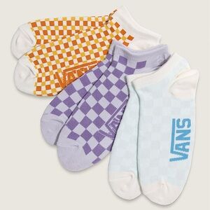 Vans CHECKERBOARD KICK SOCKS - PURPLE HAZE